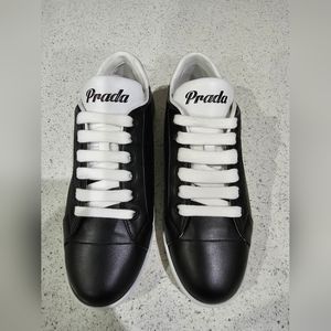 Prada Women's Leather Sneakers Size 6.5